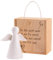 Schutzengel in Holzbox, Trauergeschenk mit Gravur, Porzellan Engel Figur, Geschenke zur Trauer, Dekofigur in Geschenkbox, Engelfigur Glücksbringer, Deko Engel, Geschenk Trauerfeier, Trauer Geschenke