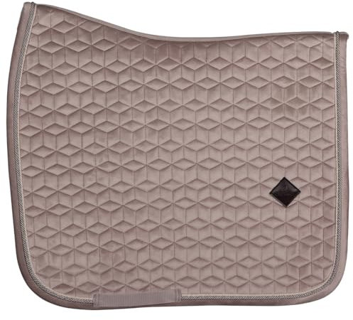 Kentucky Tapis de selle - Velours Basique - Beige - Tapis de selle Jumping - Cob