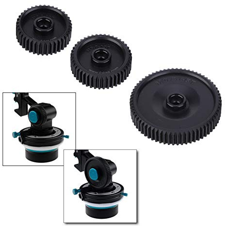 Follow Focus Gear Kit 3 STÜCKE ABS Hochwertiges, Langlebiges Follow Focus Focusing Gear Kit 65T 43T 38T 0,8 Mm für Fotga DP3000 Fotografie Geschenke Zubehör