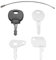 4PCS Master Plant Key Set for Heavy Construction Machinery - Compatible with Thwaites, Lucas T250, JCB/Bomag Excavators