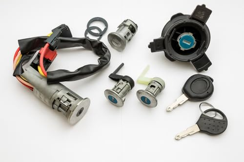 Kit barillets neiman antivol de direction compatible Peugeot 206 98-01 4162P0 9170N8