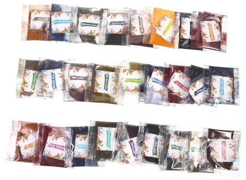 HEALEEP 26St Tie-Dye-Pigment textilmalfarbe stoffarben Textilfarbe Stofffarbe handgefertigte Batik-Pulver zum Selbermachen Nachfüllung einstellen Pigmentpulver Färbepulver Kind Suite