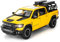 TGRCM-CZ Dodge Ram Mammoth Pick-Up Truck Modell Auto, Zink Legierung Pull Back Spielzeugauto mit Ton und Licht für Kinder Jungen Mädchen Geschenk (gelb)