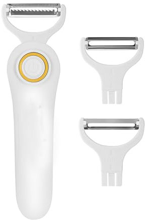 DSOUWEH Peladoras eléctricas: pelado seguro y eficiente de frutas y verduras con accesorios Peladoras de verduras y hortalizas