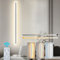 ZTWLEED LED Wandleuchte Innen Dimmbare,38W Wandlampe mit Fernbedienung 2.4GHz,10-100% Helligkeitseinstellung Wandbeleuchtung für Schlafzimmer Wohnzimmer Korridor Treppenhaus,Weiß 100CM 110-240V