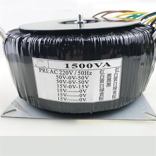 Amplificateur haute puissance 1500W, transformateur d'anneau de vache, 220V à double 50v 15v, alimentation électrique isolée monophasée, 1 pièces