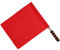 Milisten Handzeichen-flagge Schiedsrichterfahnen Signalflaggen Für Den Wettbewerb Spiel Schiedsrichter Flagge Fan-jubelfahnen Kommandierende Flaggen Verkehrsfahnen Tragbare Flagge Stoff Rot