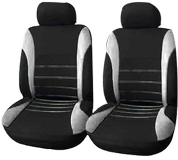 sitzbezüge Auto Für Peugeot 508 207 307 407 3008 206 2008 208 Sw 308 107 301 408 5008 4008 / Autositzbezüge aus Stoff schonbezug autositz(A-2Seats-gray)