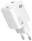 Cargador GAN 35 W SUBBLIM con 2 Puertos USB-C, PD 3.0 & PPS, Doble Carga Rápida para MacBook Air, iPad Pro/Air, Galaxy Tab S9-S7, iPhone 16-12, Pixel 9, Xiaomi Pad 6, Compacto y Seguro