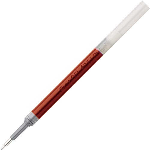 Pentel 0.5 mm EnerGel Ink Refills - Red Ink (Pack of 12 Refills)