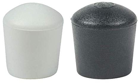 Lifeswonderful® - Lot de 4 embouts ronds - pour pieds de meubles - différentes couleurs/tailles - Blanc - 22 mm