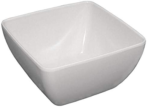 Olympia Kristallon Curved Melamine Buffet Bowl, White, 280mm | Chip-resistant construction withstands busy commercial service, featuring an stackable shape to save storage space.