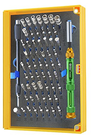 Precision Screwdriver Kit 61 Piece Great for assembly and repair of computer Smartphone Glasses watches mobile phones Magnetic Repair professional computer electronic maintenance torx