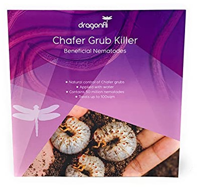 Dragonfli Chafer Grub Killer Nematodes 100 Square Metre Pack