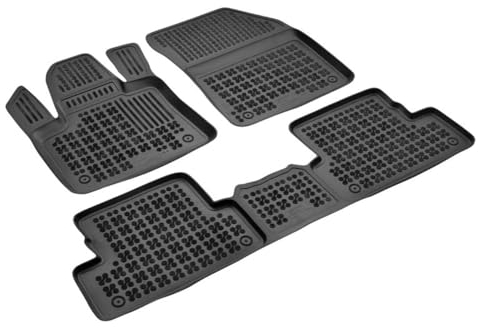 AZUGA Hohe Gummi Fußmatten mit Rand passend für Opel Grandland X ab 2017/Opel Grandland ab 2022 AZ10300345 Automatten Gummimatten