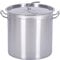 Euro Tische Gastronomie Kochtopf groß Suppentopf - Ø 40 x 40 cm Edelstahl Kochtöpfe 50l - ideal geeignet für ALLE Herdarten & große Küchen - Gastro Kochtopf set Topfset edelstahl Topf groß