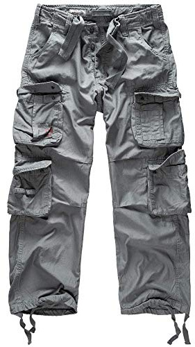 Trooper Vintage Airborne Trousers Herren Cargo Hose Lightning Edition Outdoor Pants 100% Baumwolle S-7XL