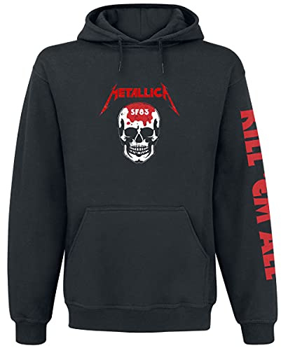 Metallica Kill 'Em All - Skull Männer Kapuzenpullover schwarz