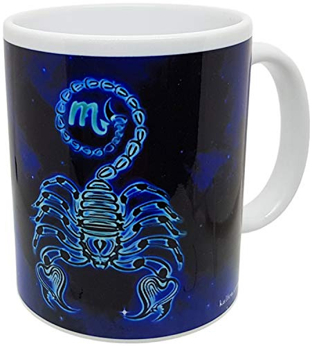 Kalféa Mug Tasse Scorpion Signe du Zodiaque Astrologique Moderne avec descriptif (Scorpion)