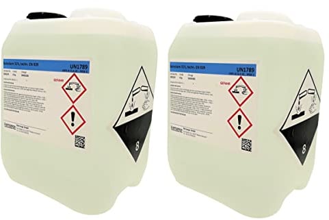 Bemango 2 x 5l Salzsäure 31% circa 12 kg technisch reine Ware UN 1789