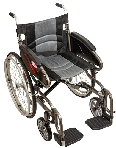 Antar AT52309 45 Rollstuhl, 45 cm Sitz Breite, 12000 g