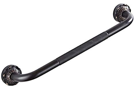SJHFG Haltegriffe Sanitär Bronze-Finish Messing Bad Haltegriff Sicherheits Bar Anti-Rutsch-Geländer Wandgriff Duschgriff