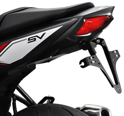 ZIEGER Basic Kennzeichenhalter Kennzeichenhträger Heckumbau kompatibel mit: Suzuki SV 650