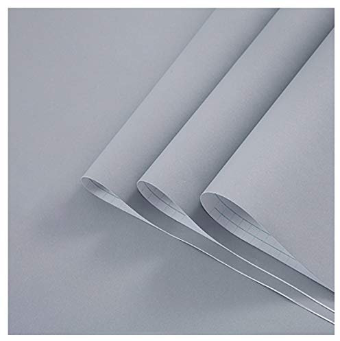 bandezid Vinilo Pegatina Muebles de Cocina Vinilos Decorativos Rollo Papel Adhesivo Papel Adhesivo para Muebles para Armario Cocina Papel adhesivo-19# Gris Plata 60cm*3m