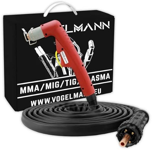 A-101 Vogelmann Plasma Schneidlampe 6M Euro Center Anschluss Taschenlampe mit Einschaltknopf für Plasmaschneider