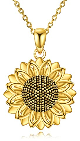 YFN Tulpe Halskette für Frauen Sterling Silber Tulpe Herz Anhänger Schmuck für Tochter Mutter Tochter Geburtstag Weihnachten Geschenke