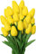 XNSHUN 10pcs Künstliche Blumen Tulpe, Kunstblumen Latex Tulpen, PU Real Touch Latex Blumensträuße, Dekoration Für Hochzeitsdekoration Im Innen- Und Außenbereich, Küche, Büro, Café, Wohnkultur (Gelb)