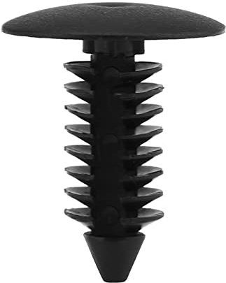 Clip di Fermo a Pressione per Auto, Clip per Rivetti di Fissaggio, 100 Pezzi Viti per Paraurti in Nylon Universali per Porte per Auto Viti di Fissaggio Clip in Plastica