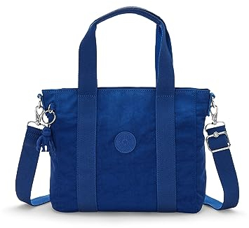 Kipling Unisex's ASSENI Mini Luggage-Messenger Bag, Deep Sky Blue, One Size