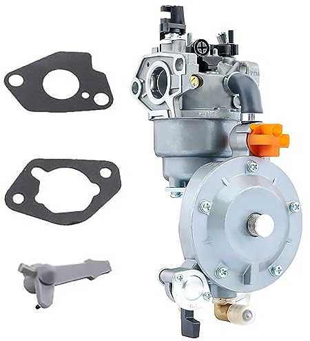 Realman P21A-LPG CNG Dual FuelCarburetor Assembly With Curved Handle For Honda GX240 173F GX270 177F 3KW 9HP Water Pump Generator Engine