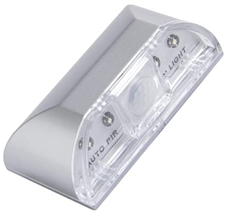 DOITOOL Türschlosslampe Mit Pir-bewegungssensor Und Led-licht Batteriebetrieben Für Dunkle Bereiche Wie Keller Garage Und Treppenhaus Einfach Anzubringen