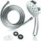 DIY Doctor Universal Shower Set – High-Pressure 5-Mode Shower Head with Chrome Finish & Limescale Removal – Includes 1.75m Stainless Steel Anti-Kink Hose & 4 Washers