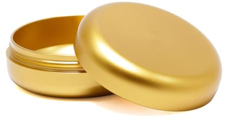 OVADA Metall Dose für Kräuter, Pillen und Gewürze | Geruchsdicht u. Wasserdicht | Aluminium Metall | Premium Stash Transportbox | Hochwertige Tube Box Aufbewahrung | Clean Design (Gold)