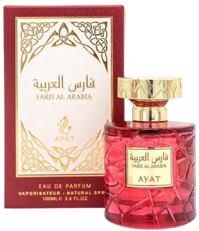 AYAT PERFUMES FARIS AL ARABIA Oriental series 100ml | fresh fruity Arabic perfume women | blend Notes of Apple, Litchi, Rose, Citrus woody vanilla and oud perfume for women | Dubai perfume