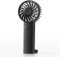 Jonwall Hand Held Fan, Portable Handheld Fan USB Rechargeable Fans with 3 Speeds, Battery Operated Mini Personal Electric Powered Desk Fan, Quiet Desktop Fans for Home Office Outdoor Travel (Black)