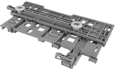 sparefixd Adatto per lavastoviglie Beko, cestello superiore superiore destro, altezza regolabile