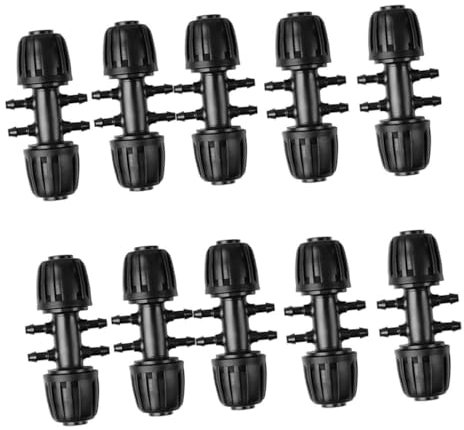 Yardwe 10stücke Pe Schlauchverbinder Teiliges Schlauchanschluss Für Gartenbewässerung Einfaches Verbinden Und Aufteilen Von Schläuchen Für Landwirtschaft Und Gartenbau