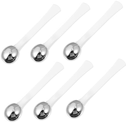 KAILIKETIY Augencreme Stick Metall Massagegerät Mittel Zur Aufnahmeförderung Augenpartie Schwellungsreduktion 6 Stück Beauty Stab Für Augenpflege Und Hautstraffung