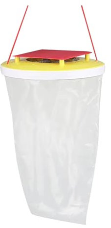 Aoseiens Fliegenfallen für Ranches, Fliegenfallen zum Aufhängen im Freien, Fliegenfallenbeutel zur Bekämpfung von Fliegen im Hinterhof, auf Ranches, in Obstgärten, Scheunen und auf Bauernhöfen