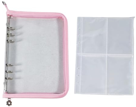 Fenteer Classeur pour album photo, organiseur, porte-cartes photo, idéal pour la Saint-Valentin, Rose