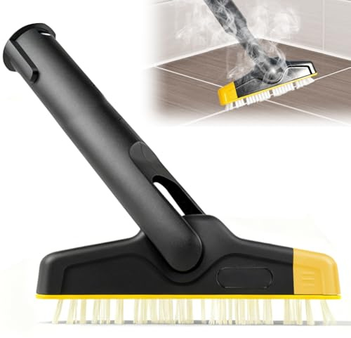 Kärcher XXL Grout Brush - Accessories for Steam Cleaner | With flexible joint and replaceable brush row, hygienic cleaning of cement joints, tile joints, kitchen counters, walls