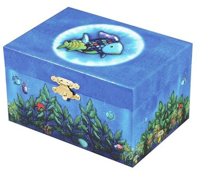 No Name (foreign brand) Spieldose Regenbogenfisch© Blau
