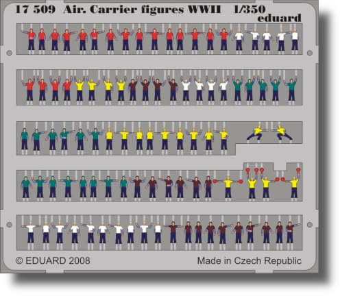 Eduard Accessories 17509 Modellbauzubehör Air Carrier Figures WWII