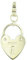 Fossil Damen-Charm 925 Sterling Silber Ohne JF00033710