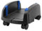 Atlantis carrellino carrello porta PC desktop tower con sponde di protezione, 4 ruote, base regolabile in larghezza da 15,5 cm a 25,5 cm, adatto per PC desktop e PC gaming. P002-CS-5AK.