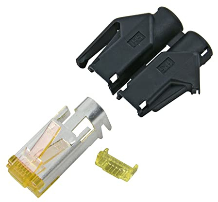 EFB-Elektronik RJ45-Hirose Stecker STP, TM31 schwarz, 1